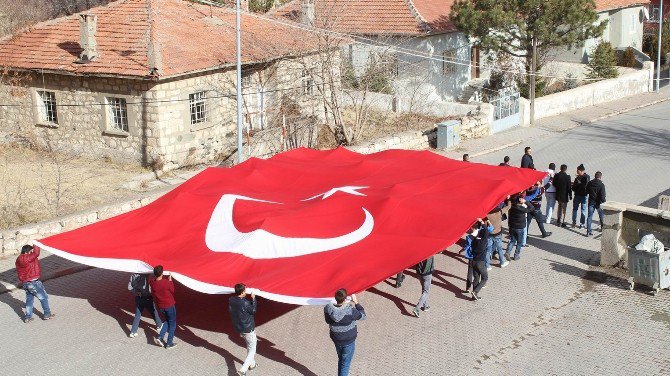 Gemerek’te Teröre Lanet Yürüyüşü Düzenlendi