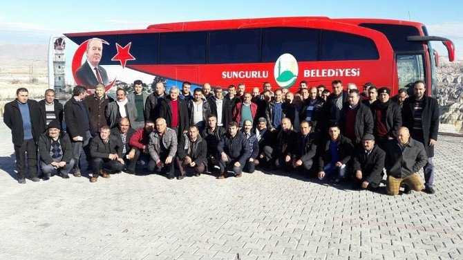 Belediye Personeli Nevşehir’i Gezdi