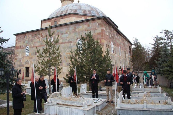 Oltu Anadolu Lisesinden Emniyet Müdürüne Taziye Ziyareti