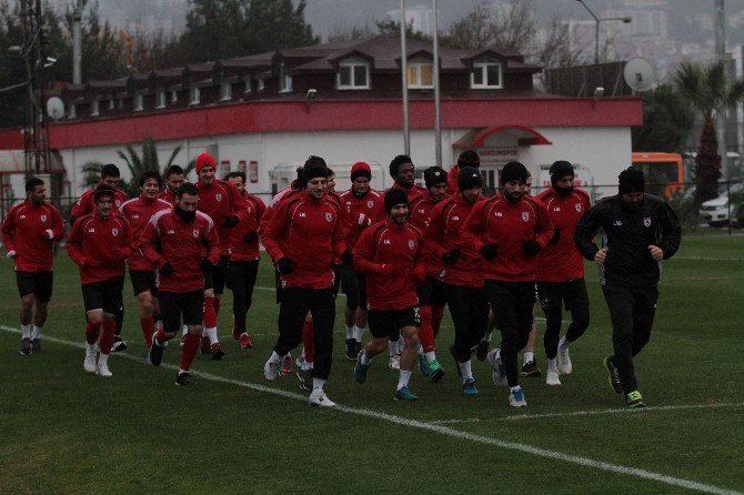 Samsunspor’da Giresunspor Maçı Mesaisi Başladı