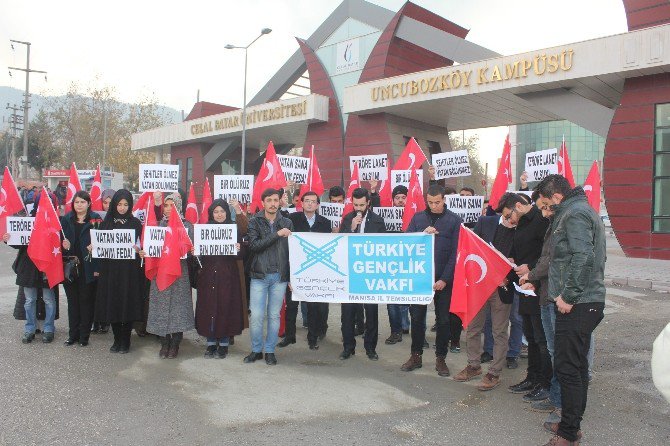 Manisa Tügva’dan Teröre Ve İşbirlikçilerine Sert Tepki