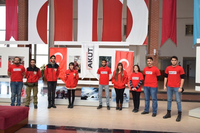 Anadolu Üniversitesi’nde Akut Derneği 20. Yılı Özel Arama Kurtarma Temalı Fotoğraf Sergisi