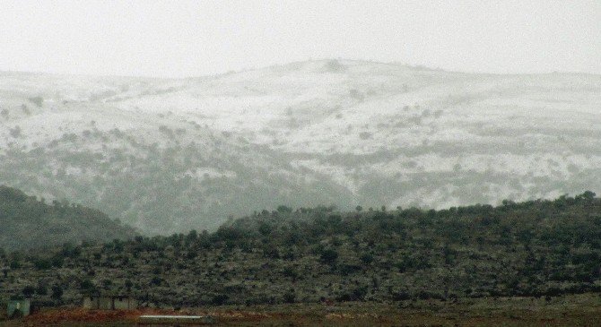 Araban’a Mevsimin İlk Karı Düştü