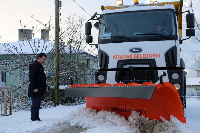 Atakum’da Kar Mesaisi