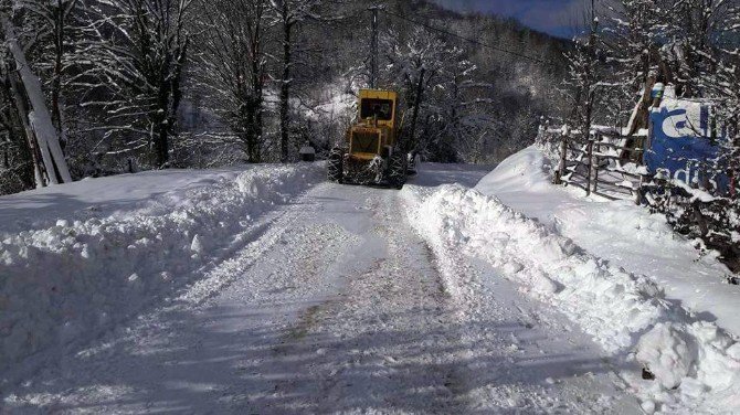 Bartın’da 41 Köy Yolu Ulaşıma Kapalı