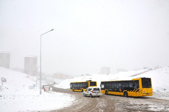 Malatya’da Kar Yağışı