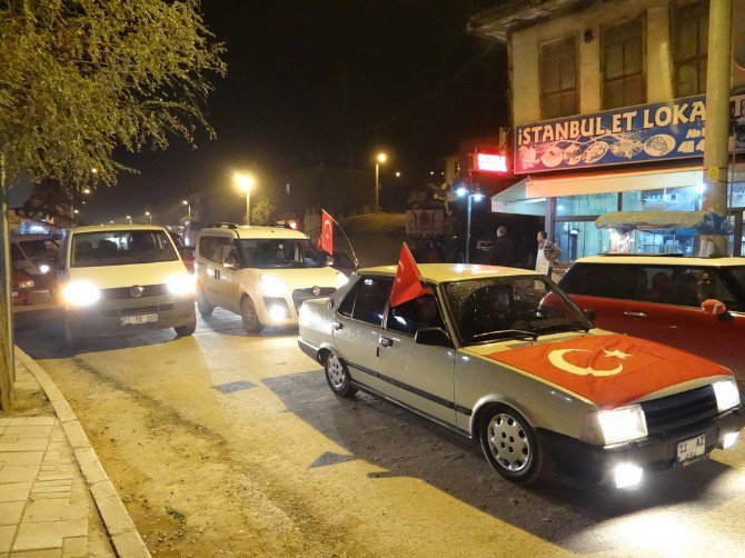 Bilecik’te Şehitler İçin Mevlit Okutulup Konvoy Düzenlendi