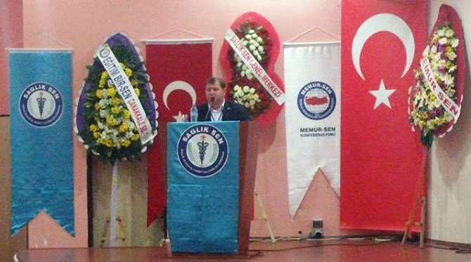 Çanakkale Sağlık Sen 4’üncü Olağan Kongresini Gerçekleştirdi