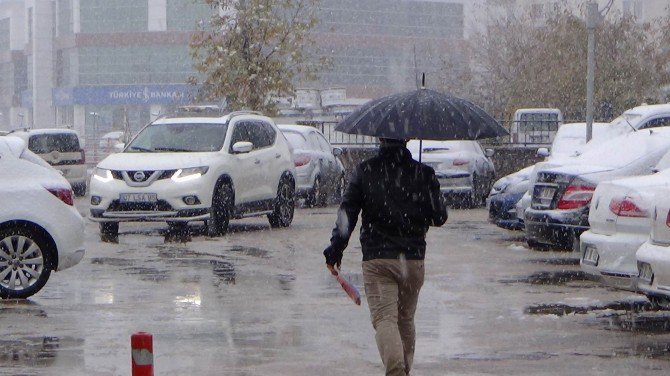 Diyarbakır Yoğun Kar Yağışına Teslim Oldu