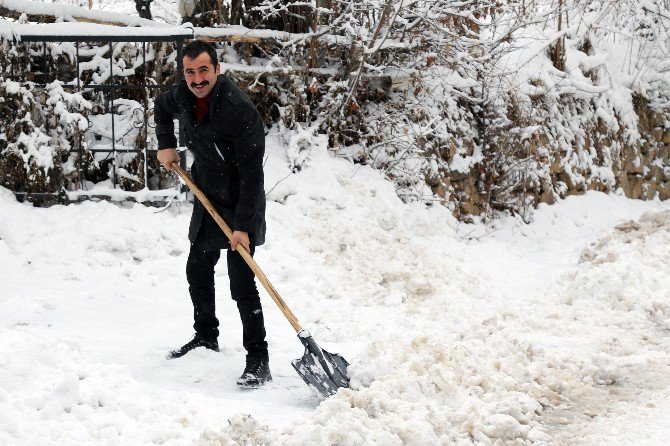 Gümüşhane’de Kar Yağışı