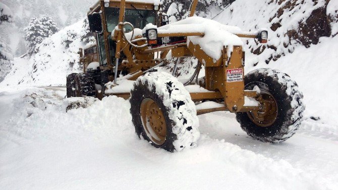 Kar Yağışı Kahramanmaraş’ta Hayatı Olumsuz Etkiledi