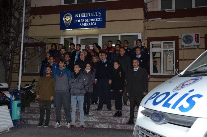 Kyk Öğrencilerinden Polis Merkezlerine Ziyaret