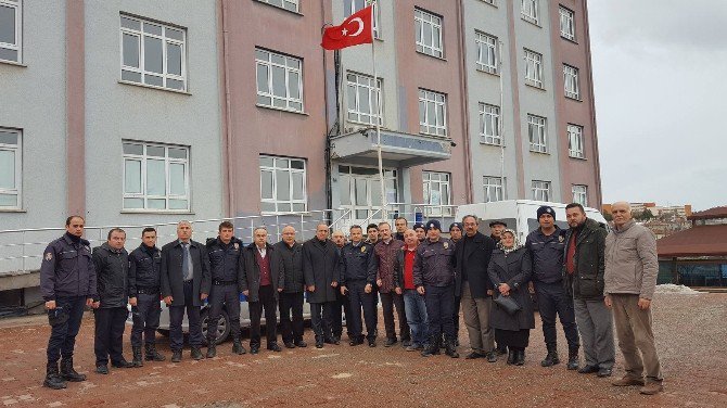 Mhp İl Ve Merkez İlçe Başkanlığı, Çevik Kuvvet Ekiplerini Ziyaret Etti