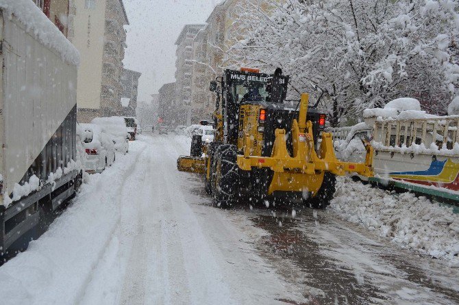 Belediye Ekiplerinden Kar Seferberliği