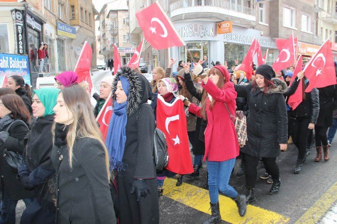 Ülkücüler Polisler İçin Yürüdü