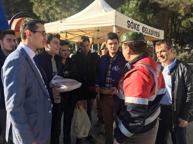 Sökeli Öğrencilerden Polis Ağabeylerine Başsağlığı