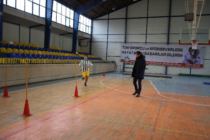 Özel Harekat Polisi Adaylarına Başkan Akcan’dan Destek