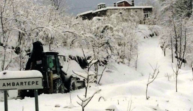 Samsun’da Karla Mücadele