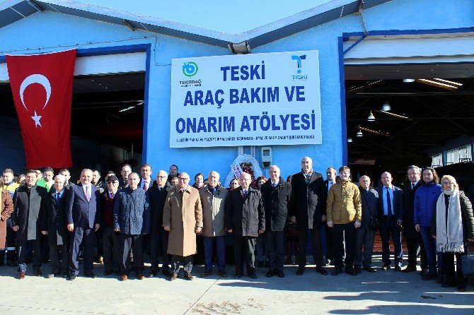 Teski’nin Araç Bakım Ve Onarım Tesisi Açıldı