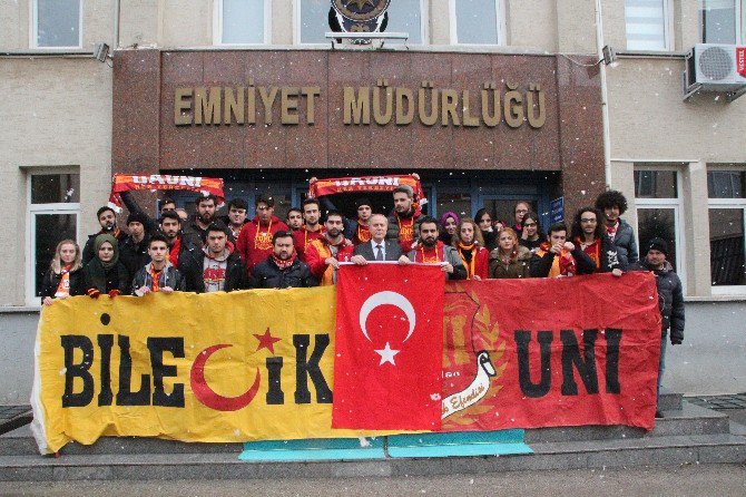 Ultraslan Bilecik Uni’den İl Emniyet Müdürü Namal’a Taziye Ziyareti