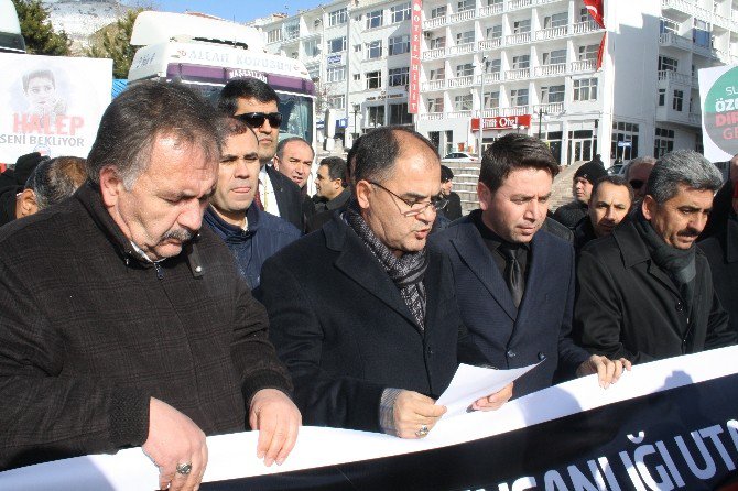 Halep İçin Yozgat’tan 3 Tır Dolusu Un Yola Çıktı