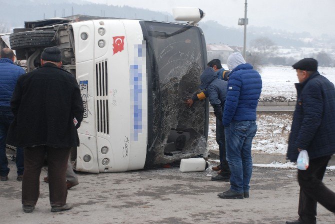 Bolu’da Trafik Kazası: 1 Yaralı