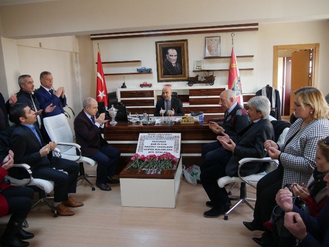 Başkan Akgün’den Emniyet Teşkilatına Taziye Ziyareti