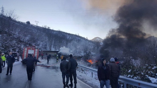 Giresun’da Feci Kaza: 2 Ölü, 1 Ağır Yaralı