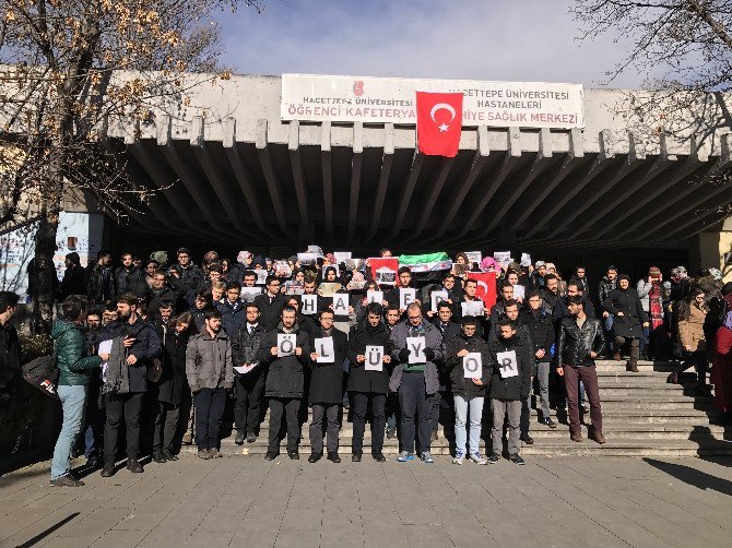 Hacettepe Üniversitesi Öğrencilerinden Halep Protestosu