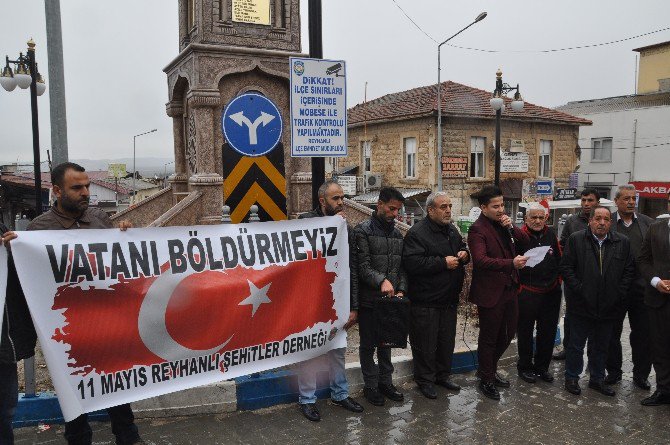 11 Mayıs Reyhanlı Şehitler Derneği’nden Teröre Tepki