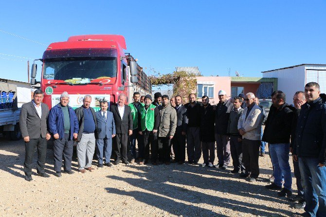 Aksu-fettahlı’dan Halep’e Yardım Tır’ı