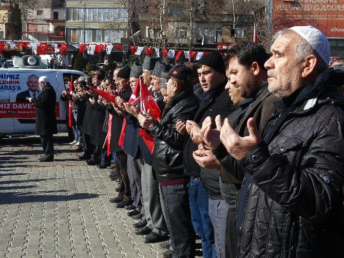 Kahramanmaraş Teröre Ve Katliama Karşı Tek Yürek Oldu