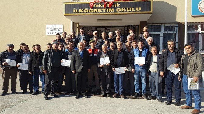 Karpuzlu’da Servis Şoförlerine Eğitim Verildi