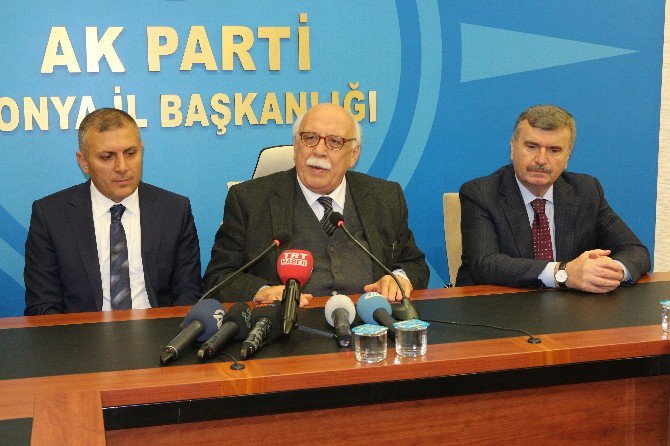 Bakan Avcı, Ak Parti Konya İl Başkanlığını Ziyaret Etti