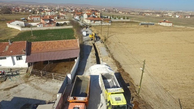 Andız Ve Parmakören’de Alt Yapı Çalışması