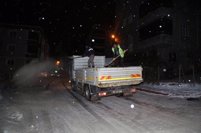 Samsun Karla Mücadele Ediyor