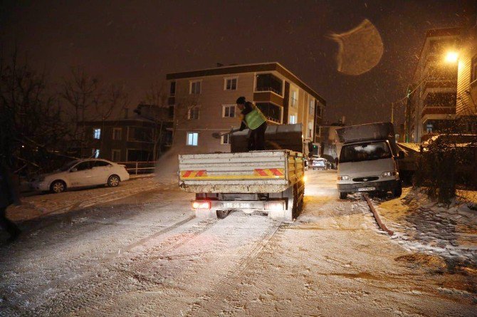 Samsun Karla Mücadele Ediyor