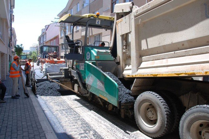 Odunpazarı’nda Üst Yapı Çalışmaları