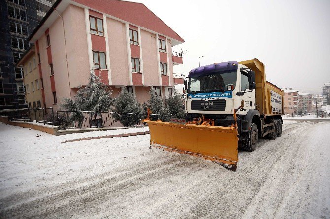 Yenimahalle Karla Mücadeleden Tam Not Aldı