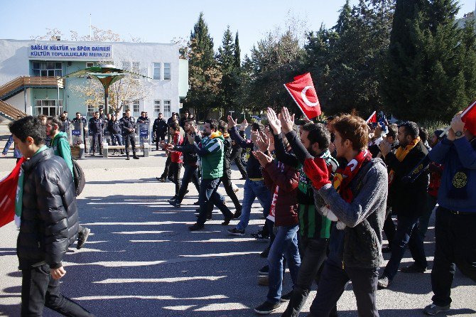 Aü Taraftar Gruplarından Terör Protestosu