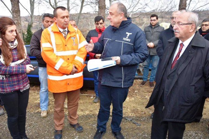 Başkan Albayrak Teski’nin 3 İlçedeki Çalışmalarını İnceledi