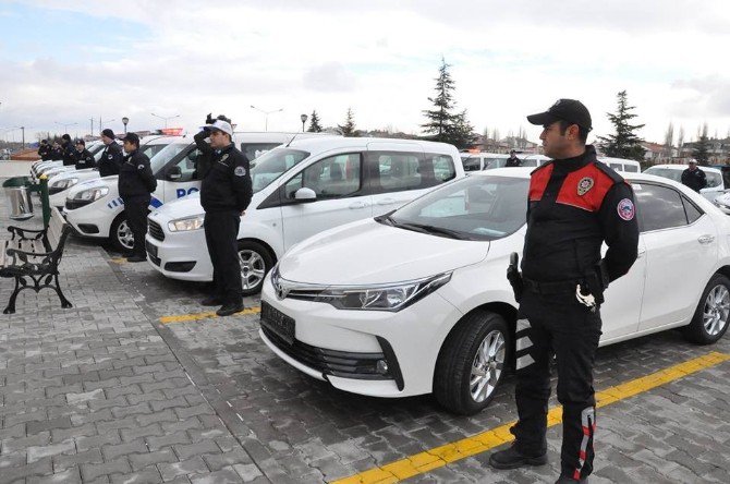 Emniyete Yeni 31 Araç Hizmete Girdi