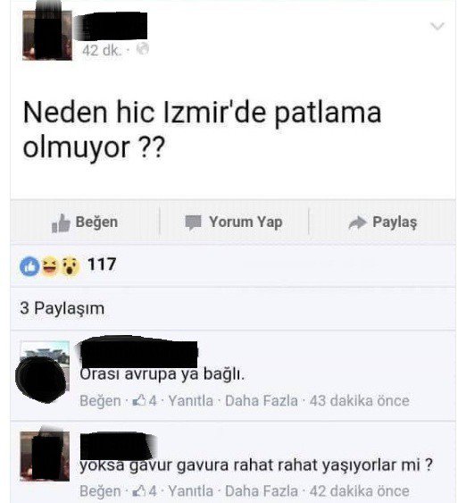 ’Neden İzmir’de Patlama Olmuyor’ Sözü Yargıda