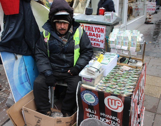 Seyyar Satıcıların Soğukla Mücadelesi