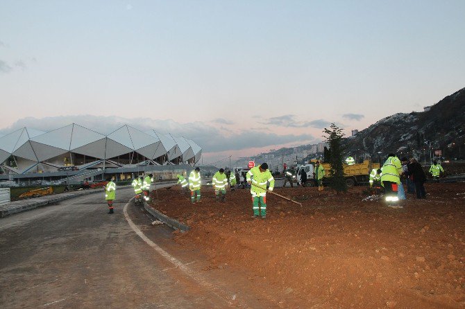 Trabzon Büyükşehir Belediyesi’nden Akyazı Seferberliği