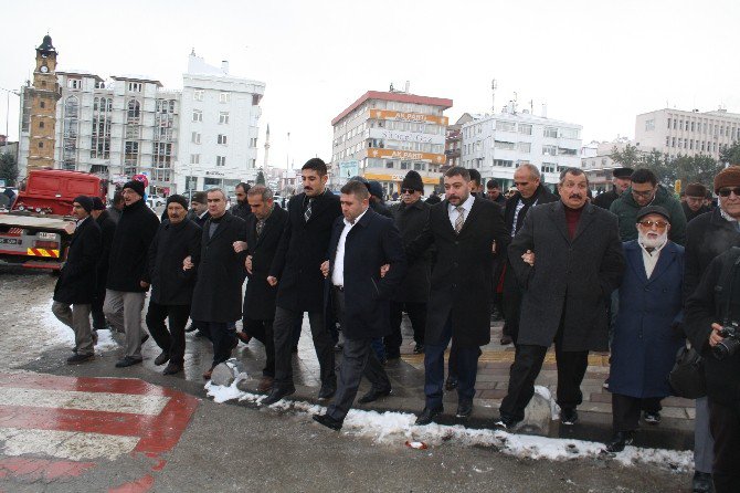 Yozgat Ülkü Ocakları’ndan Teröre Lanet Yürüyüşü