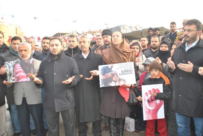 Aydın’da Teröre Karşı Sessiz Eylem