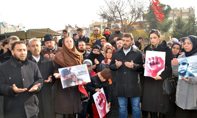 Aydın’da Teröre Karşı Sessiz Eylem