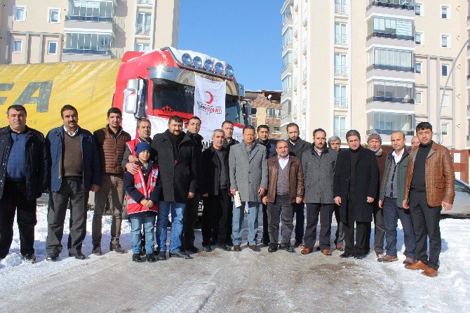 Malatya’dan Halep’e Gıda Yardımı