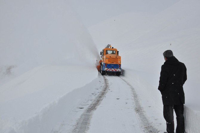 Özel İdare Ekiplerinden Yol Açma Çalışması